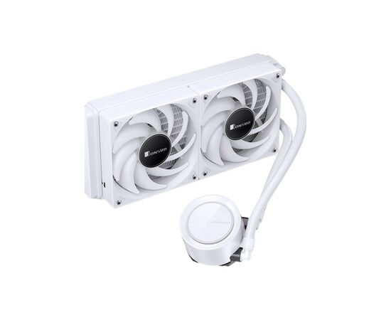 Система водяного охлаждения JONSBO TG-240 White, изображение 11 Система водяного охлаждения JONSBO TG-240 White, изображение 11