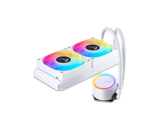 Система водяного охлаждения JONSBO TG-240 White, изображение 2 Система водяного охлаждения JONSBO TG-240 White, изображение 2