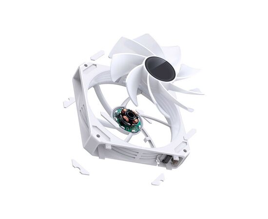 Кулер до корпусу JONSBO ZG-120WR White, зображення 12 Кулер до корпусу JONSBO ZG-120WR White, зображення 12