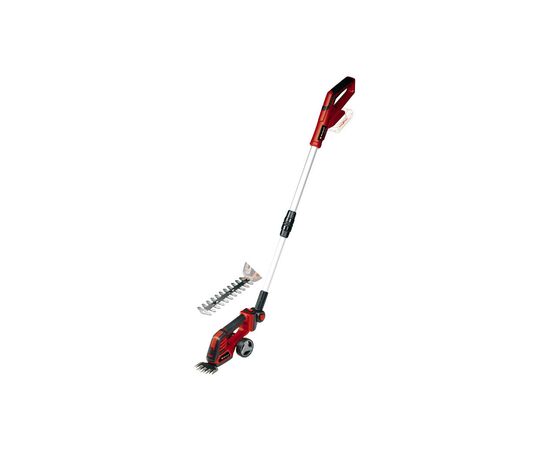 Кущоріз Einhell GE-CG 18/100 Li T - Solo, 18В, PXC, леза 100/200 мм, телескоп. ручка, 0.7 кг (без АКБ та ЗП) (3410310)