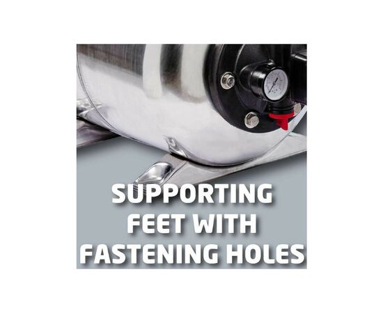 Насосная станция Einhell GC-WW 1250 NN, 1200 Вт, 5000 л/ч, бак 20л (4173490), изображение 3 Насосная станция Einhell GC-WW 1250 NN, 1200 Вт, 5000 л/ч, бак 20л (4173490), изображение 3