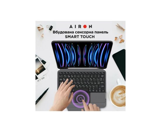 Чехол для планшета AirOn Premium iPad Pro 11 2018/2020/2021 with Keyboard (4822352781096), изображение 8 Чехол для планшета AirOn Premium iPad Pro 11 2018/2020/2021 with Keyboard (4822352781096), изображение 8