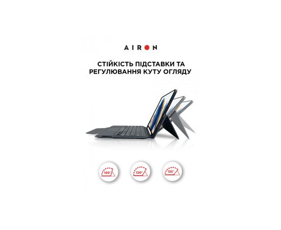 Чехол для планшета AirOn Premium Samsung Galaxy Tab A8 10.5 X200 (2022) with Keyboard (4822352781097), изображение 7 Чехол для планшета AirOn Premium Samsung Galaxy Tab A8 10.5 X200 (2022) with Keyboard (4822352781097), изображение 7