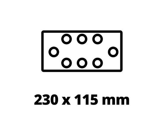 Шлифовальная машина Einhell TE-OS 18/230 Li - Solo, PXC, 18В, 230х115 мм (без АКБ и ЗУ) (4460720), изображение 7 Шлифовальная машина Einhell TE-OS 18/230 Li - Solo, PXC, 18В, 230х115 мм (без АКБ и ЗУ) (4460720), изображение 7