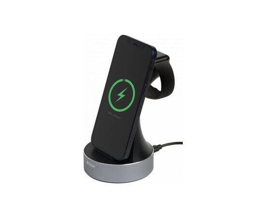 Зарядний пристрій Verbatim 2in1 Apple Watch and iPhone Charging Stand (49555), зображення 3 Зарядний пристрій Verbatim 2in1 Apple Watch and iPhone Charging Stand (49555), зображення 3