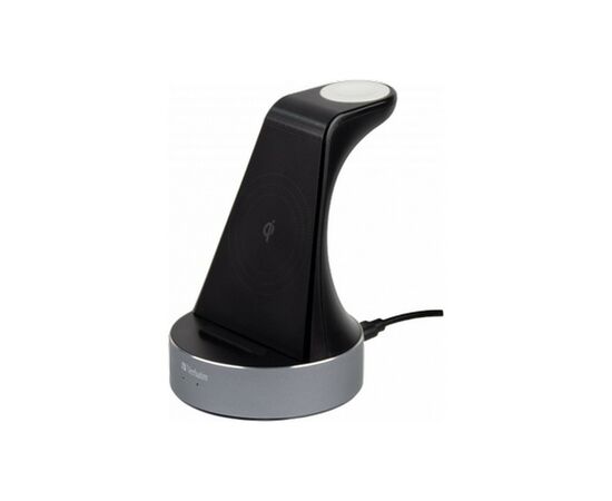 Зарядний пристрій Verbatim 2in1 Apple Watch and iPhone Charging Stand (49555), зображення 4 Зарядний пристрій Verbatim 2in1 Apple Watch and iPhone Charging Stand (49555), зображення 4