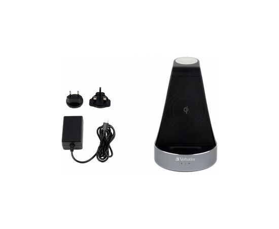 Зарядний пристрій Verbatim 2in1 Apple Watch and iPhone Charging Stand (49555), зображення 9 Зарядний пристрій Verbatim 2in1 Apple Watch and iPhone Charging Stand (49555), зображення 9