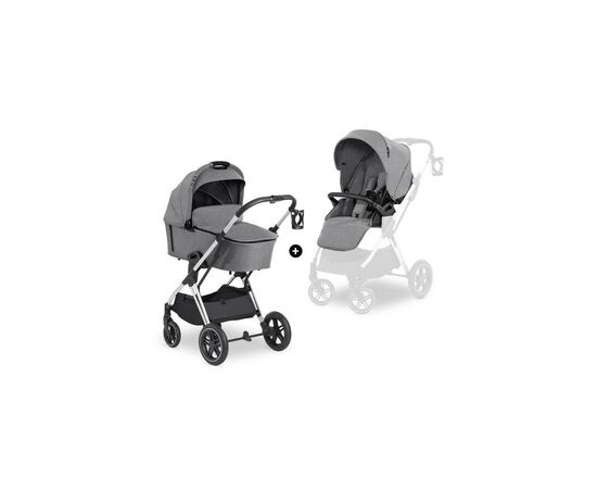 Коляска Hauck 2 в 1 Vision X Set (Melange Grey) (16525-6)
