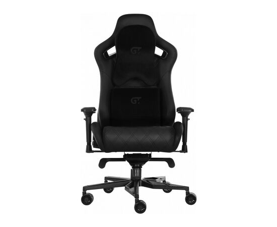 Кресло игровое GT Racer X-0724 Black, изображение 2 Кресло игровое GT Racer X-0724 Black, изображение 2