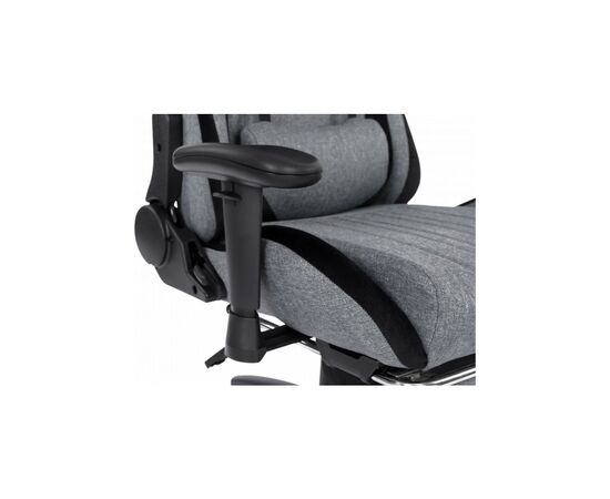 Кресло игровое GT Racer X-2534-F Gray/Black Suede (X-2534-F Fabric Gray/Black Suede), изображение 9 Кресло игровое GT Racer X-2534-F Gray/Black Suede (X-2534-F Fabric Gray/Black Suede), изображение 9