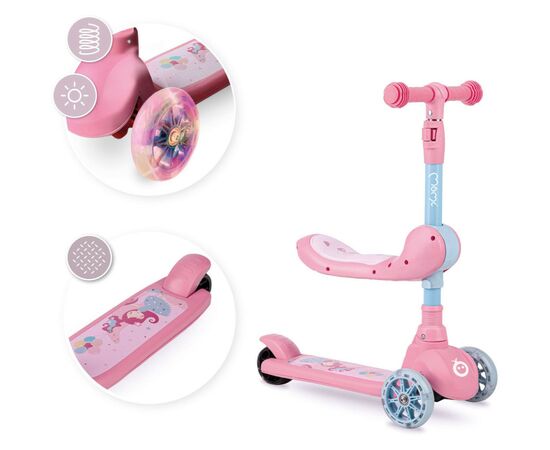 Самокат MoMi Kiuru pink (HUBA00034), изображение 8 Самокат MoMi Kiuru pink (HUBA00034), изображение 8