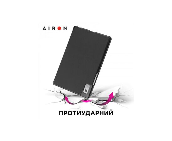 Чехол для планшета AirOn Premium Lenovo Tab M9 9" (TB-310FU) + protective film black (4822352781091), изображение 6 Чехол для планшета AirOn Premium Lenovo Tab M9 9" (TB-310FU) + protective film black (4822352781091), изображение 6