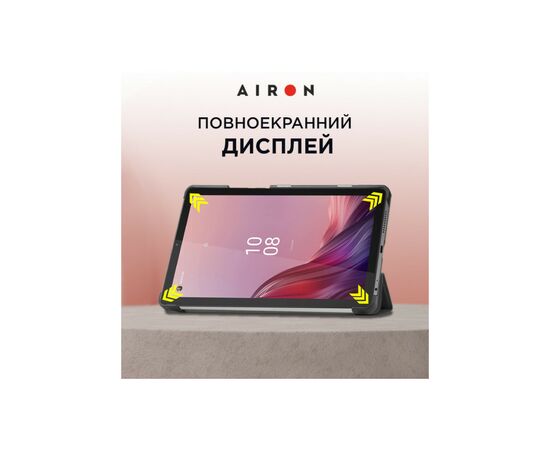 Чехол для планшета AirOn Premium Lenovo Tab M9 9" (TB-310FU) + protective film black (4822352781091), изображение 8 Чехол для планшета AirOn Premium Lenovo Tab M9 9" (TB-310FU) + protective film black (4822352781091), изображение 8