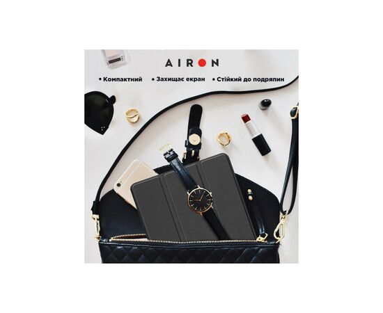 Чехол для планшета AirOn Premium Lenovo Tab M9 9" (TB-310FU) + protective film black (4822352781091), изображение 9 Чехол для планшета AirOn Premium Lenovo Tab M9 9" (TB-310FU) + protective film black (4822352781091), изображение 9