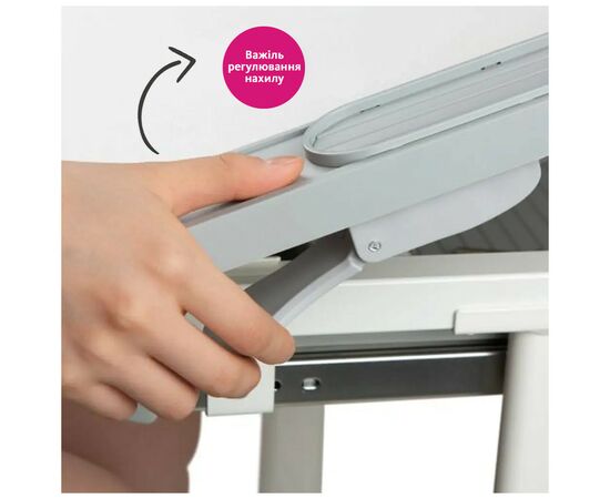 Парта со стулом FunDesk Littonia Grey (222529), изображение 12 Парта со стулом FunDesk Littonia Grey (222529), изображение 12