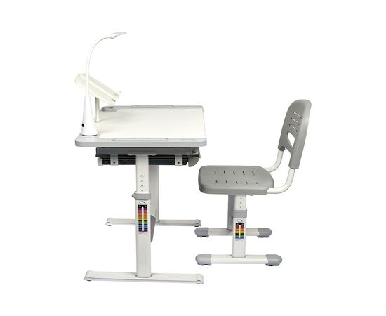 Парта со стулом FunDesk Littonia Grey (222529), изображение 3 Парта со стулом FunDesk Littonia Grey (222529), изображение 3