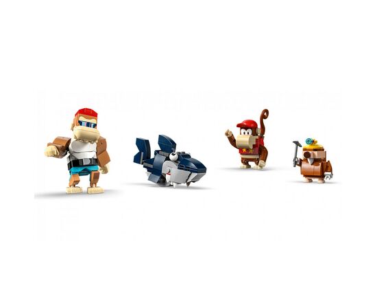 Конструктор LEGO Super Mario Поездка в вагонетке Дидди Конга. Дополнительный набор (71425), изображение 4 Конструктор LEGO Super Mario Поездка в вагонетке Дидди Конга. Дополнительный набор (71425), изображение 4