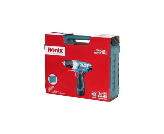 Шуруповерт Ronix аккумуляторный 12В (8012), изображение 10 Шуруповерт Ronix аккумуляторный 12В (8012), изображение 10