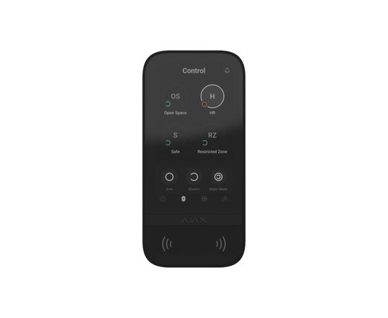 Клавиатура к охранной системе Ajax KeyPad TouchScreen /black