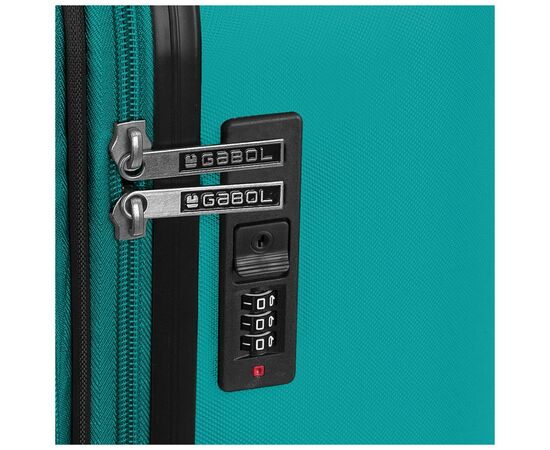 Чемодан Gabol Future (S) Turquoise (123022-018)/(123001-018) (930343), изображение 6 Чемодан Gabol Future (S) Turquoise (123022-018)/(123001-018) (930343), изображение 6