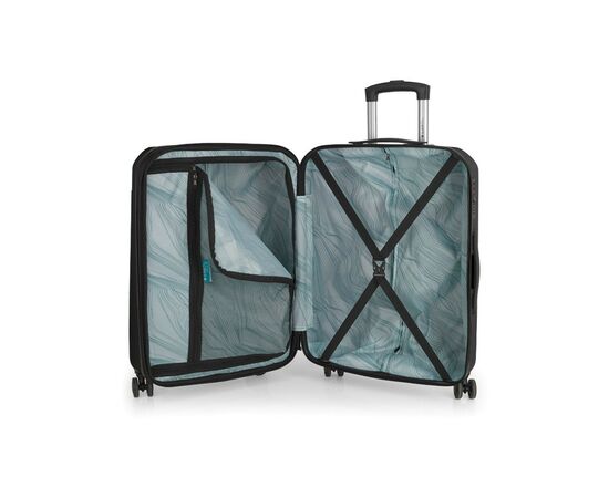 Чемодан Gabol Mercury (M) Black (122946-001)/(122901-001) (930322), изображение 4 Чемодан Gabol Mercury (M) Black (122946-001)/(122901-001) (930322), изображение 4
