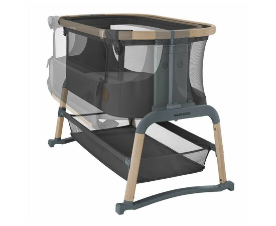 Кроватка Maxi-Cosi приставное Iora Air Beyond Graphite (2121043110), изображение 5 Кроватка Maxi-Cosi приставное Iora Air Beyond Graphite (2121043110), изображение 5
