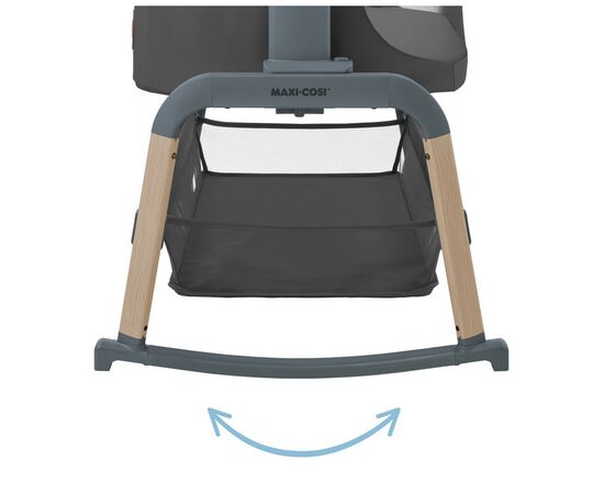 Кроватка Maxi-Cosi приставное Iora Air Beyond Graphite (2121043110), изображение 8 Кроватка Maxi-Cosi приставное Iora Air Beyond Graphite (2121043110), изображение 8