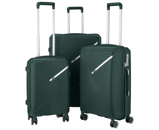 Набір валіз 2E Sigma (L+M+S) смарагд (2E-SPPS-SET3-EG)