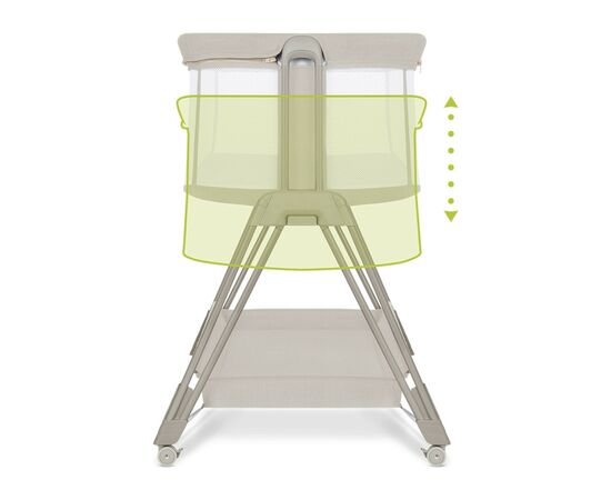 Кроватка Lionelo приставная Luna Beige Sand (LO-LUNA BEIGE SAND), изображение 7 Кроватка Lionelo приставная Luna Beige Sand (LO-LUNA BEIGE SAND), изображение 7