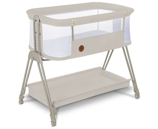 Кроватка Lionelo приставная Luna Beige Sand (LO-LUNA BEIGE SAND)