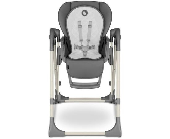 Стульчик для кормления Lionelo 2 в 1 Laurice Grey Stone с функцией качели (LO-LAURICE GREY STONE), изображение 5 Стульчик для кормления Lionelo 2 в 1 Laurice Grey Stone с функцией качели (LO-LAURICE GREY STONE), изображение 5
