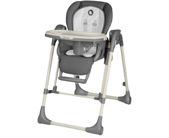 Стульчик для кормления Lionelo 2 в 1 Laurice Grey Stone с функцией качели (LO-LAURICE GREY STONE)