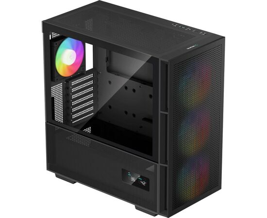 Корпус Deepcool CH560 Digital Black (R-CH560-BKAPE4D-G-1), изображение 3 Корпус Deepcool CH560 Digital Black (R-CH560-BKAPE4D-G-1), изображение 3