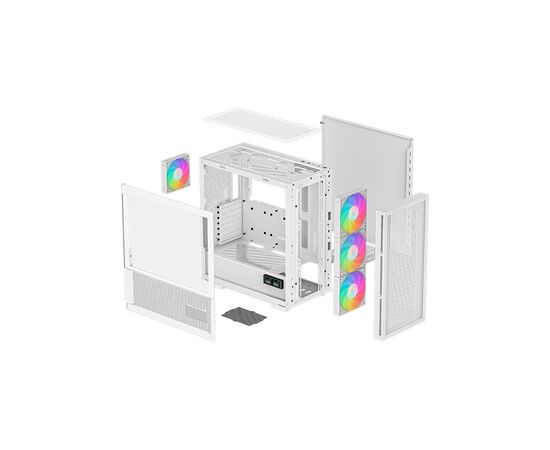 Корпус Deepcool CH560 Digital White (R-CH560-WHAPE4D-G-1), изображение 12 Корпус Deepcool CH560 Digital White (R-CH560-WHAPE4D-G-1), изображение 12