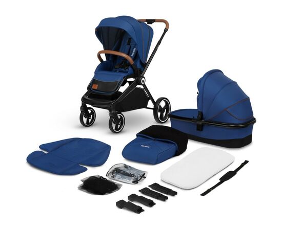 Коляска Lionelo 2 в 1 Mika Blue Navy (LO-MIKA 2IN1 BLUE NAVY), изображение 12 Коляска Lionelo 2 в 1 Mika Blue Navy (LO-MIKA 2IN1 BLUE NAVY), изображение 12