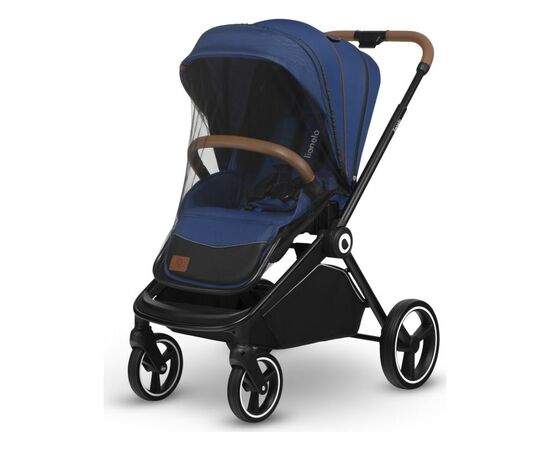 Коляска Lionelo 2 в 1 Mika Blue Navy (LO-MIKA 2IN1 BLUE NAVY), изображение 4 Коляска Lionelo 2 в 1 Mika Blue Navy (LO-MIKA 2IN1 BLUE NAVY), изображение 4
