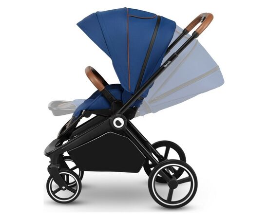 Коляска Lionelo 2 в 1 Mika Blue Navy (LO-MIKA 2IN1 BLUE NAVY), изображение 8 Коляска Lionelo 2 в 1 Mika Blue Navy (LO-MIKA 2IN1 BLUE NAVY), изображение 8