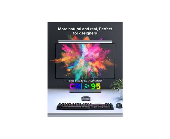 Светильник Choetech LED лампа на монитор, пульт ДУ (E1129), изображение 6 Светильник Choetech LED лампа на монитор, пульт ДУ (E1129), изображение 6