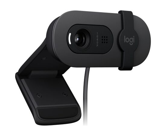 Веб-камера Logitech Brio 105 Full HD 1080p Graphite (960-001592), зображення 3 Веб-камера Logitech Brio 105 Full HD 1080p Graphite (960-001592), зображення 3