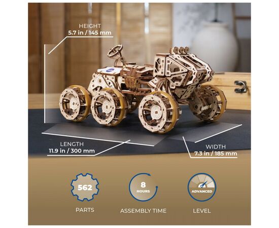 Конструктор Ugears Пилотированный марсоход (6337514), изображение 12 Конструктор Ugears Пилотированный марсоход (6337514), изображение 12
