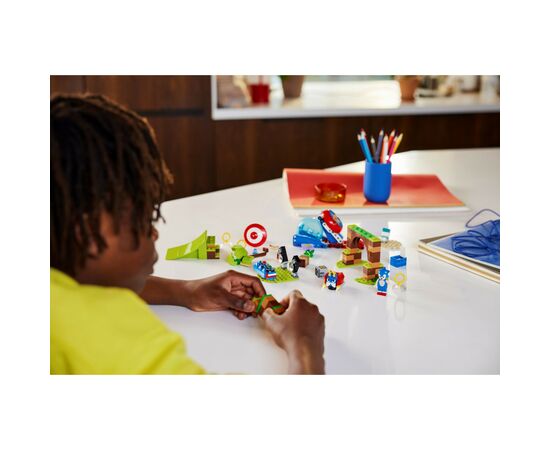 Конструктор LEGO Sonic the Hedgehog Соревнования скоростной сферы Соника 292 детали (76990), изображение 11 Конструктор LEGO Sonic the Hedgehog Соревнования скоростной сферы Соника 292 детали (76990), изображение 11