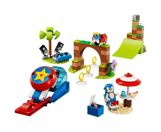 Конструктор LEGO Sonic the Hedgehog Соревнования скоростной сферы Соника 292 детали (76990), изображение 2 Конструктор LEGO Sonic the Hedgehog Соревнования скоростной сферы Соника 292 детали (76990), изображение 2