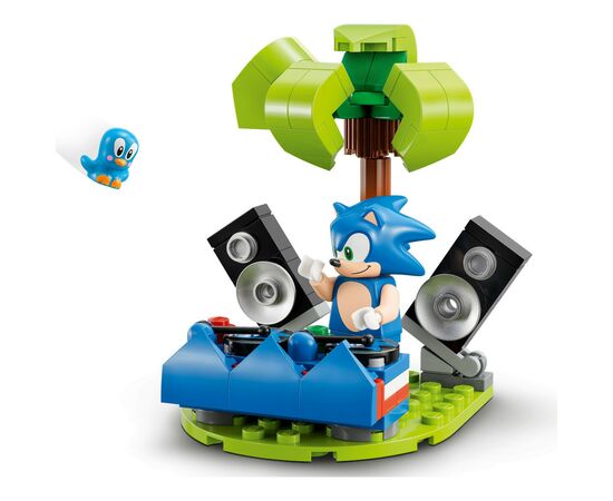 Конструктор LEGO Sonic the Hedgehog Соревнования скоростной сферы Соника 292 детали (76990), изображение 4 Конструктор LEGO Sonic the Hedgehog Соревнования скоростной сферы Соника 292 детали (76990), изображение 4