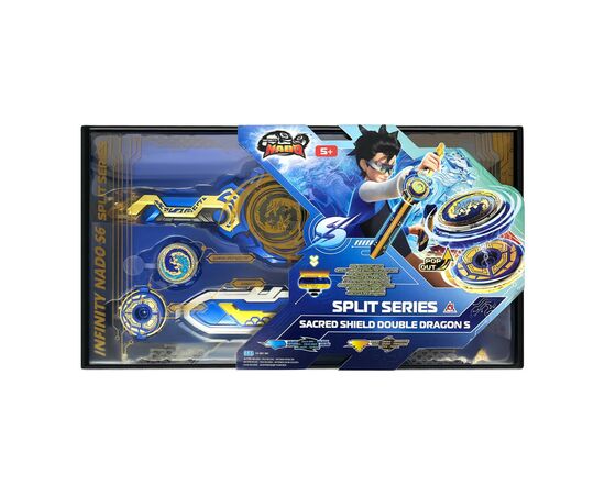 Волчок Auldey Infinity Nado VI серия Split Series Sacred Shield Double Dragon S Священный Щит Двойной Дракон C (EU654141)