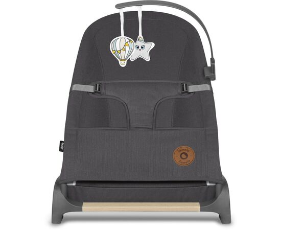 Кресло-качалка Lionelo шезлонг June grey stone (LO-JUNE GREY STONE), изображение 2 Кресло-качалка Lionelo шезлонг June grey stone (LO-JUNE GREY STONE), изображение 2