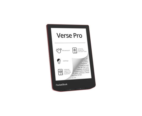 Электронная книга Pocketbook 634, Passion Red (PB634-3-CIS), изображение 3 Электронная книга Pocketbook 634, Passion Red (PB634-3-CIS), изображение 3