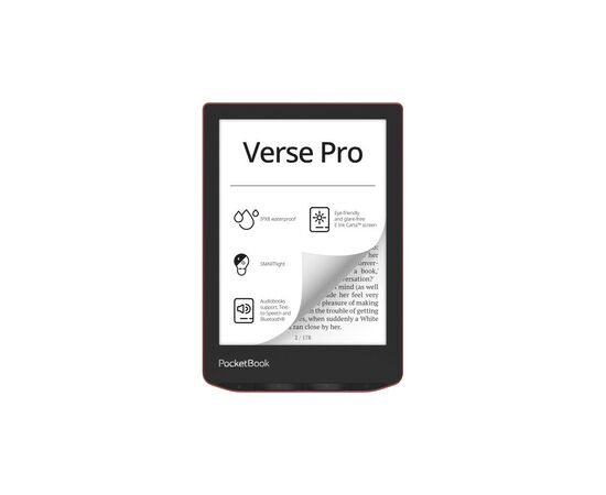 Електронна книга Pocketbook 634, Passion Red (PB634-3-CIS)