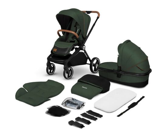 Коляска Lionelo 2 в 1 Mika 2IN1 Green Forest (LO-MIKA 2IN1 GREEN FOREST), изображение 12 Коляска Lionelo 2 в 1 Mika 2IN1 Green Forest (LO-MIKA 2IN1 GREEN FOREST), изображение 12