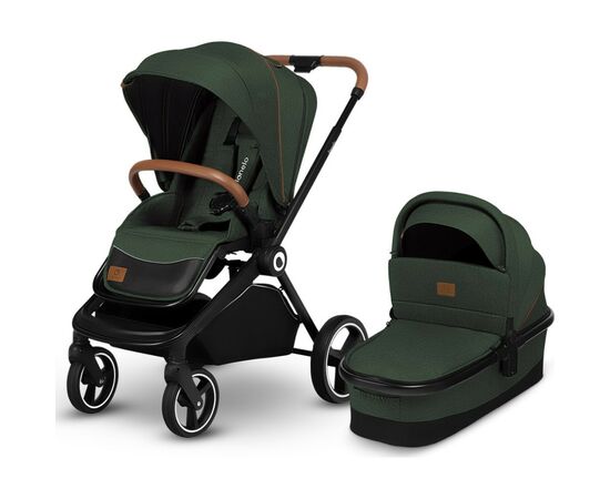 Коляска Lionelo 2 в 1 Mika 2IN1 Green Forest (LO-MIKA 2IN1 GREEN FOREST), изображение 2 Коляска Lionelo 2 в 1 Mika 2IN1 Green Forest (LO-MIKA 2IN1 GREEN FOREST), изображение 2