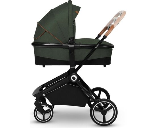 Коляска Lionelo 2 в 1 Mika 2IN1 Green Forest (LO-MIKA 2IN1 GREEN FOREST), изображение 4 Коляска Lionelo 2 в 1 Mika 2IN1 Green Forest (LO-MIKA 2IN1 GREEN FOREST), изображение 4